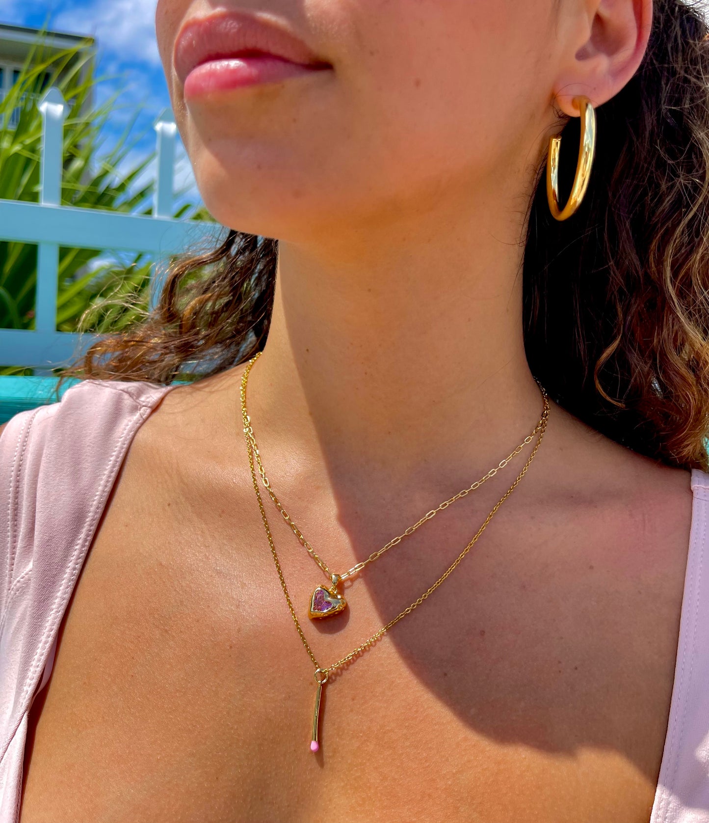 Strawberry Heart Choker
